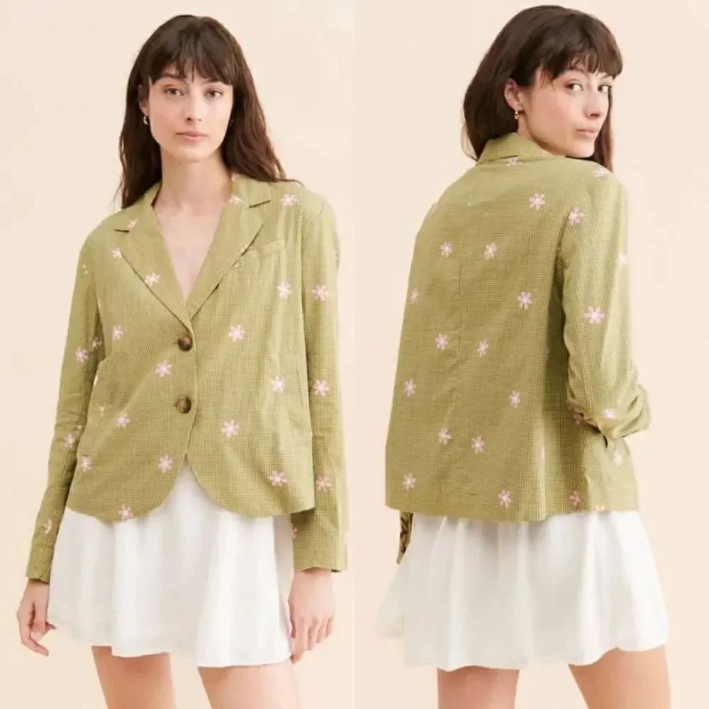 We the free Cali Printed Blazer M NWT $198